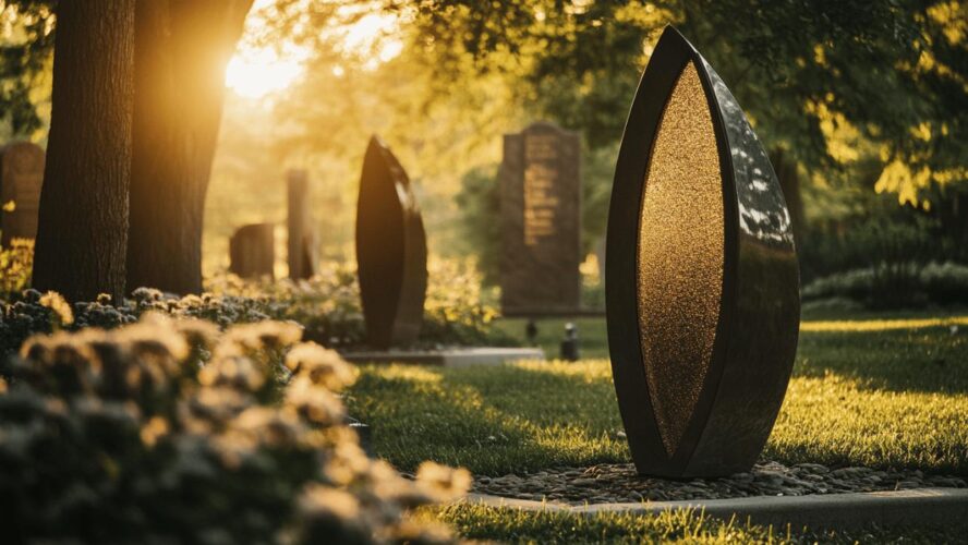 Decouvrez les nouvelles plaques funeraires modernes pour se distinguer des autres : des creations personnalisees pour les etoiles parties trop tot