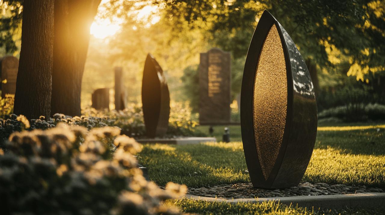 Decouvrez les nouvelles plaques funeraires modernes pour se distinguer des autres : des creations personnalisees pour les etoiles parties trop tot