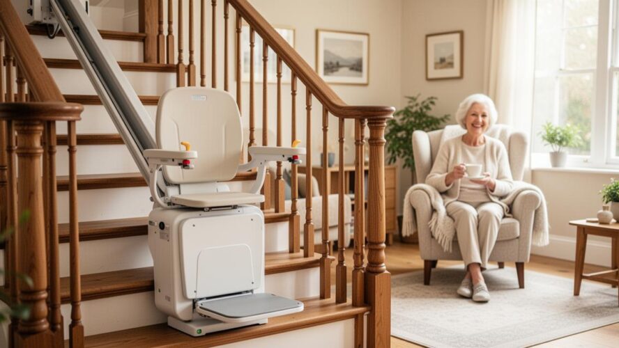 Les avantages des monte-escaliers pour le maintien à domicile des seniors