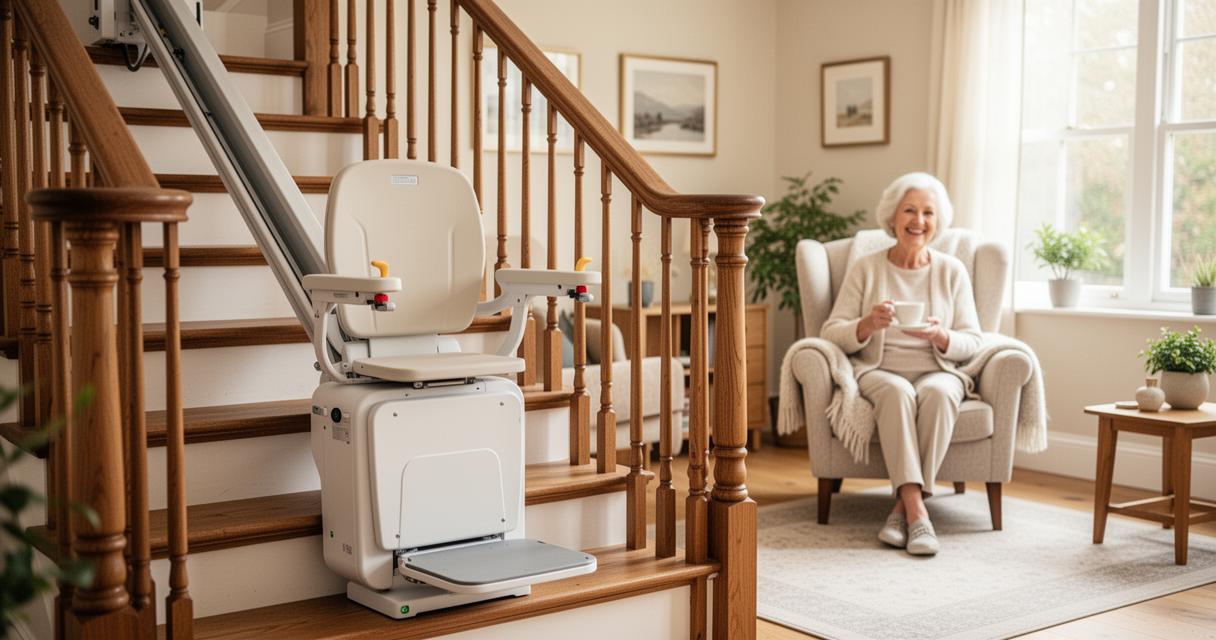Les avantages des monte-escaliers pour le maintien à domicile des seniors