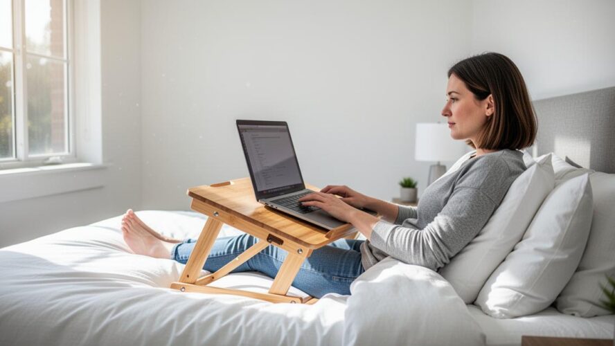 Choisir le bon support TrayDESK : le plateau pliable pour ordinateur indispensable au confort au bureau